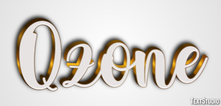 Qzone Text effect