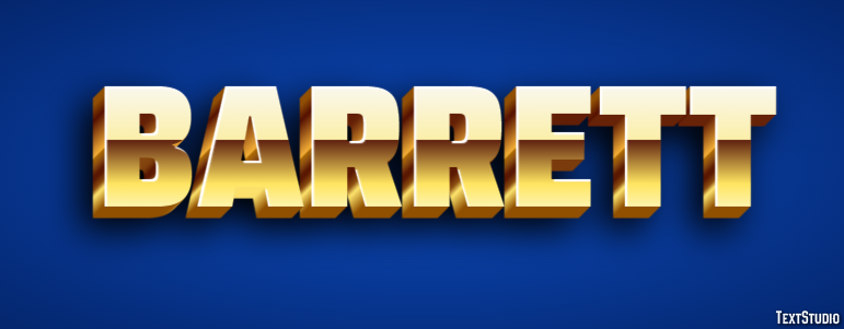 Barrett Effetto testo