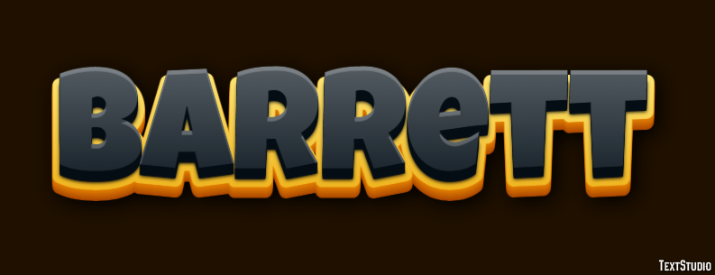 Barrett Effetto testo