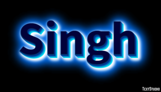 Singh Text Effect