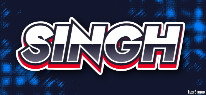 Singh Text Effect