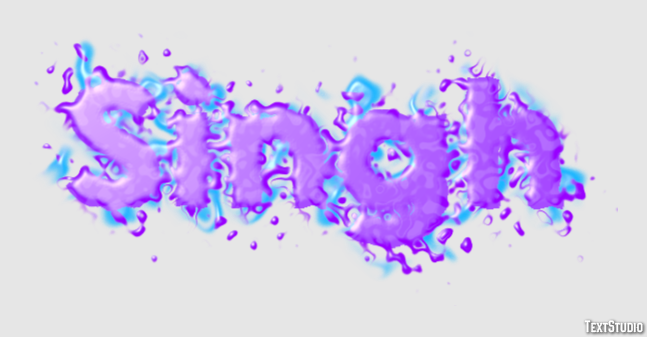 Singh Text Effect