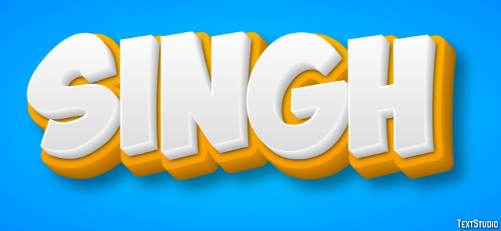 Singh Text Effect