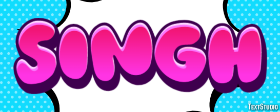 Singh Text effect