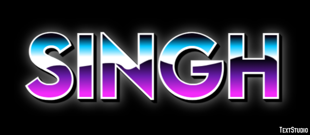 Singh Text Effect