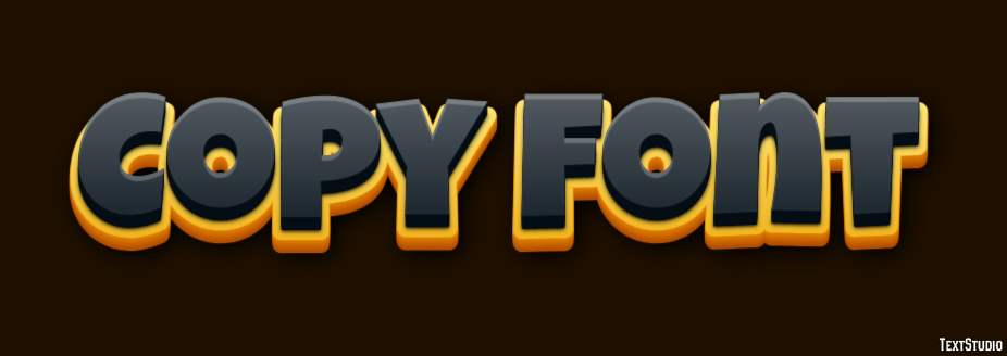 Copy Font Metin Efekti
