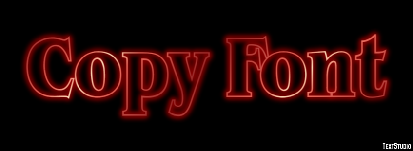 Copy Font Metin Efekti