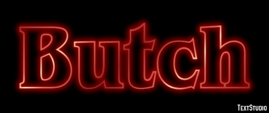 Butch Text Effect