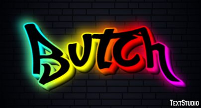 Butch Text Effect