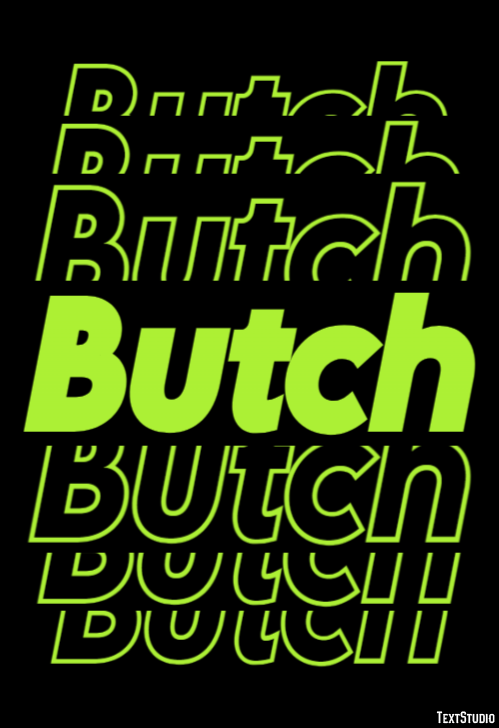 Butch Effet de Texte