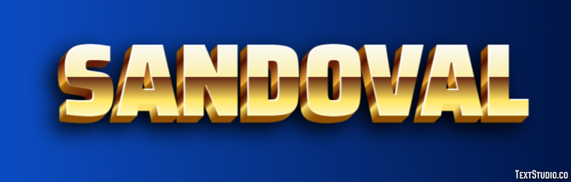 Sandoval Text Effect
