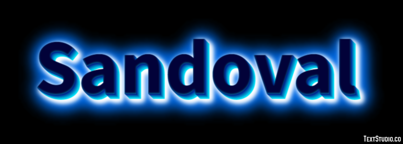 Sandoval Text Effect