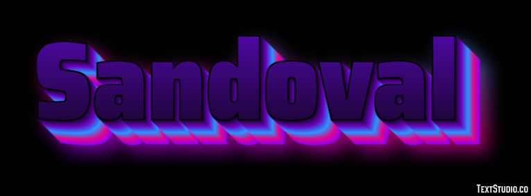 Sandoval Text Effect