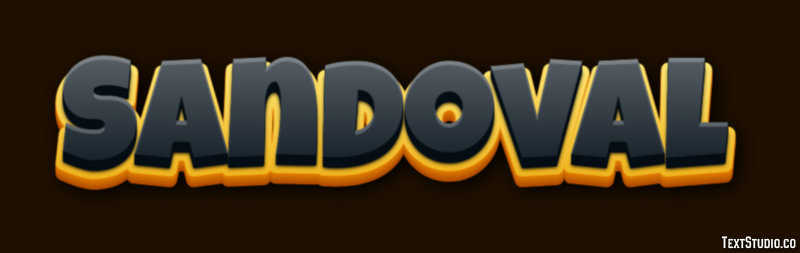 Sandoval Text Effect