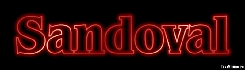 Sandoval Text Effect