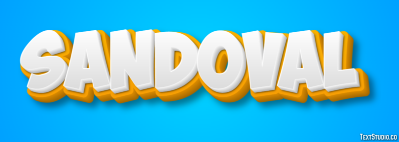 Sandoval Text Effect