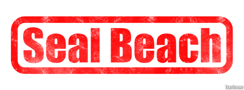 Seal Beach Efekt tekstowy