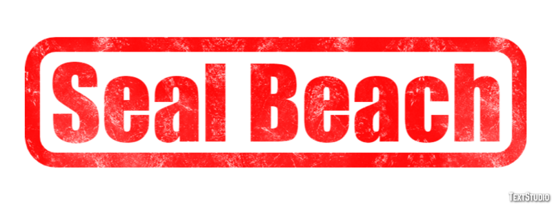 Seal Beach Efekt tekstowy