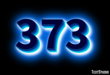 373 テキスト効果