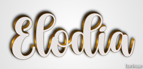 Elodia Texteffekt