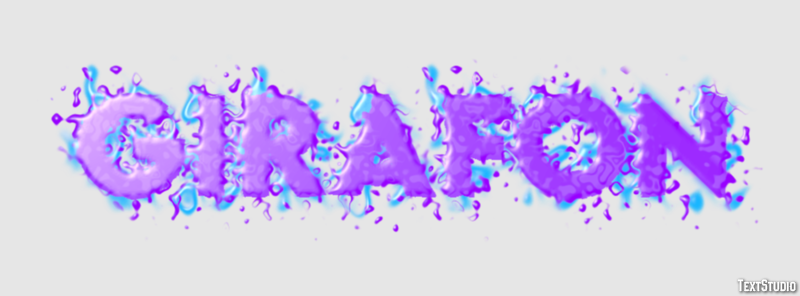 Girafon Efecto de Texto