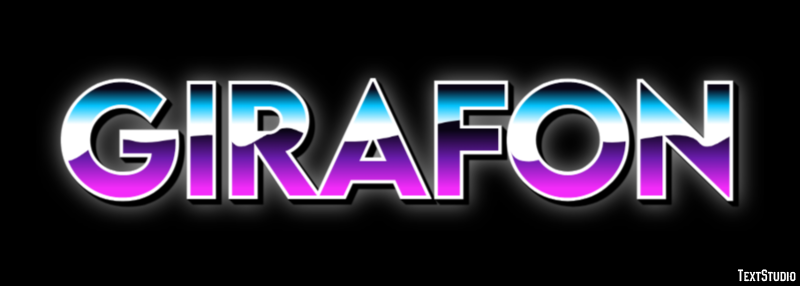 Girafon Effet de texte