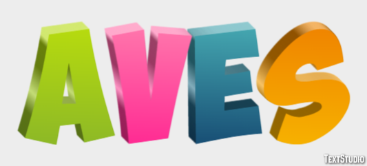 Aves Text effect