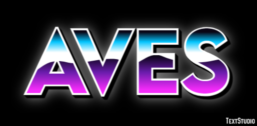 Aves Text effect