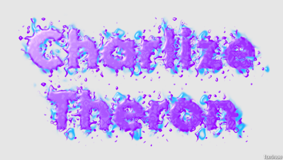 Charlize Theron Text Effect