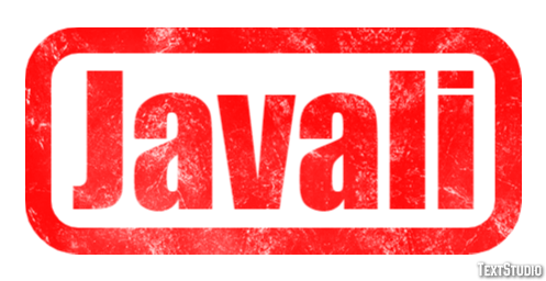 Javali Efekt tekstowy