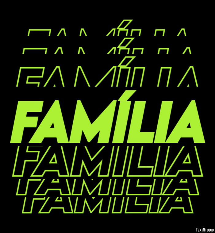 Família Tekst Effect