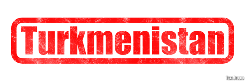 Turkmenistan Text Effect
