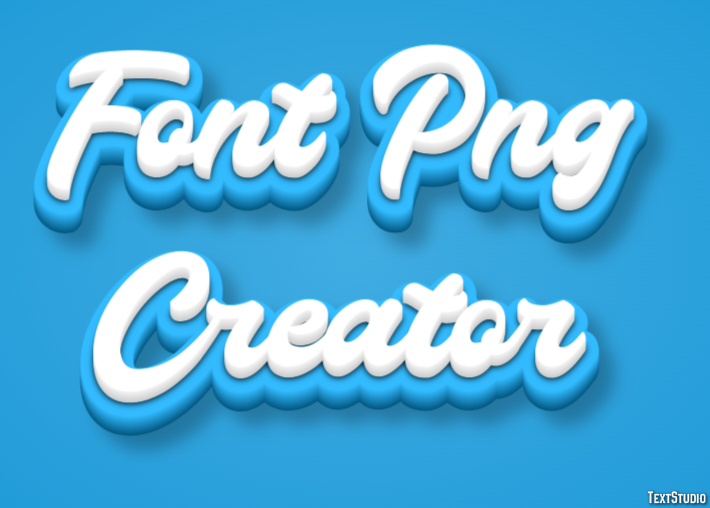 Font Png Creator Efekt tekstowy