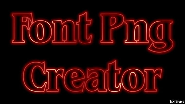 Font Png Creator Efekt tekstowy