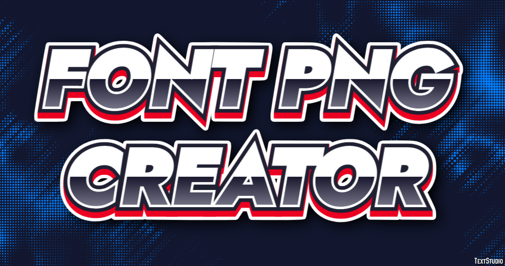 Font Png Creator Efekt tekstowy