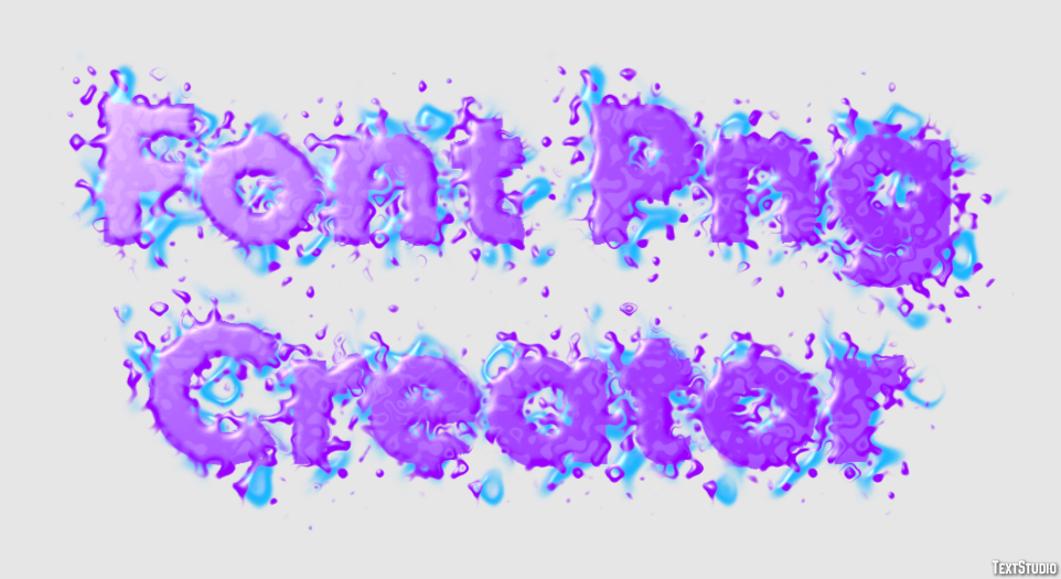 Font Png Creator Efekt tekstowy