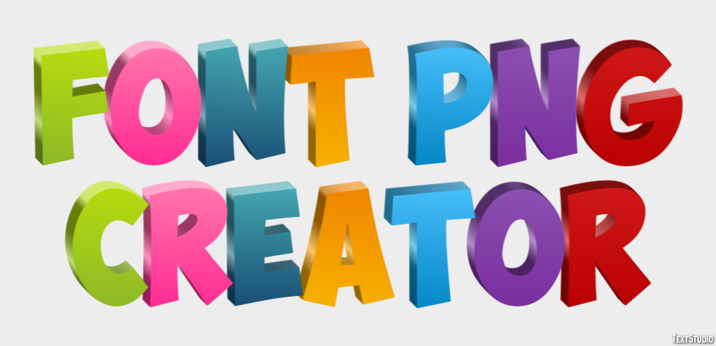 Font Png Creator Text Effect