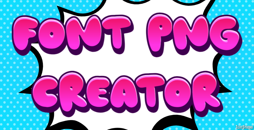 Font Png Creator Efekt tekstowy