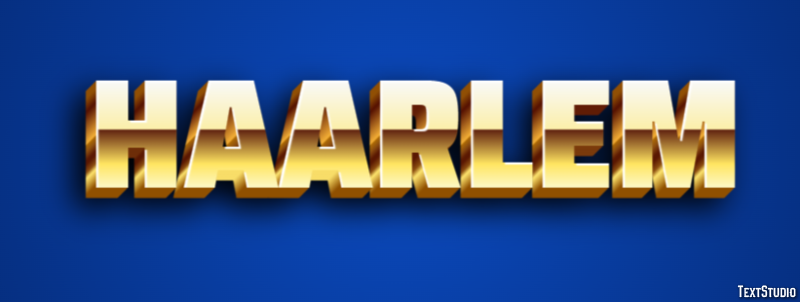 Haarlem テキスト効果