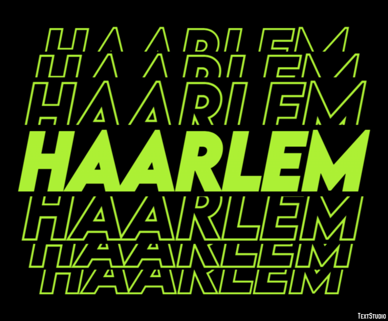 Haarlem Efekt tekstowy