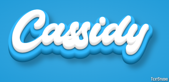 Cassidy Text Effect