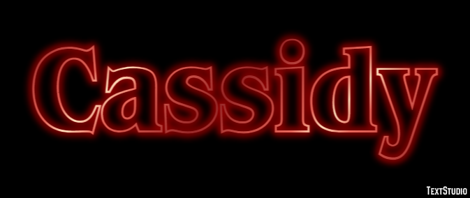 Cassidy Text Effect