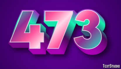 473 Text Effect