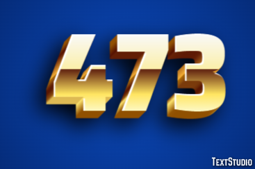 473 Text Effect
