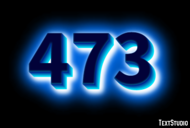 473 Text Effect