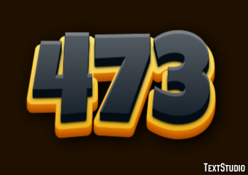 473 Text Effect