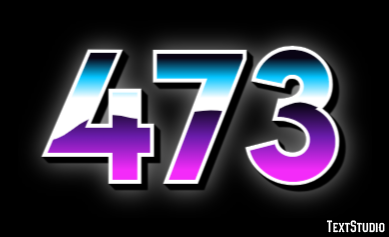 473 Text Effect