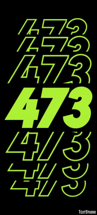 473 Text Effect