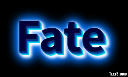Fate Text Effect