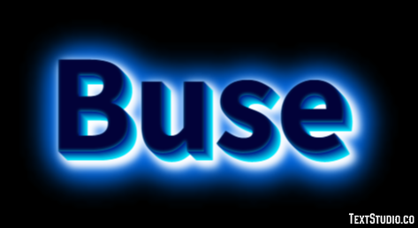 Buse Text Effect
